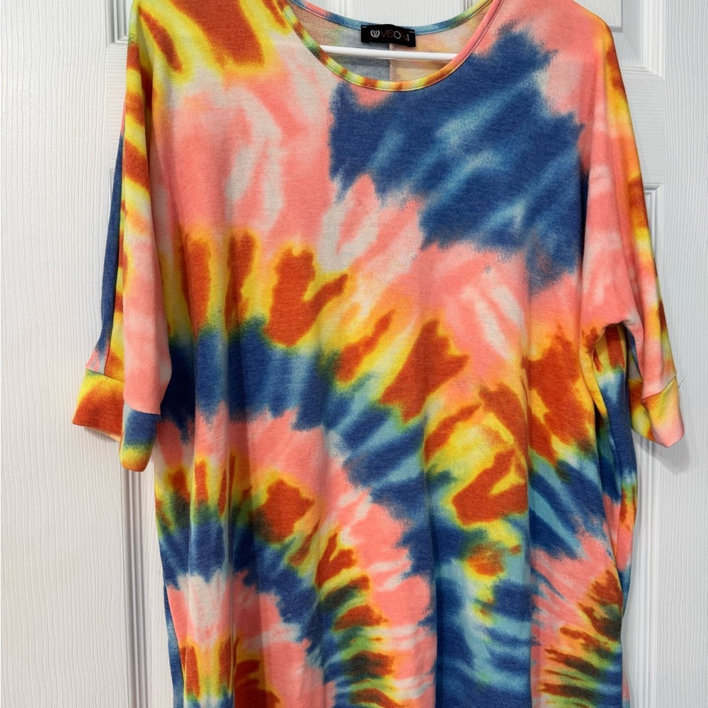 Tie-Dye Women's Tunic